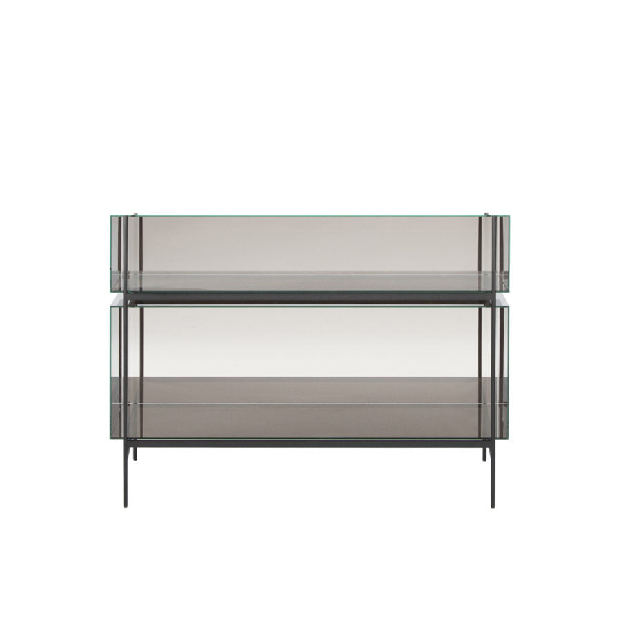 LYN EXTENDED - Glass sideboard.