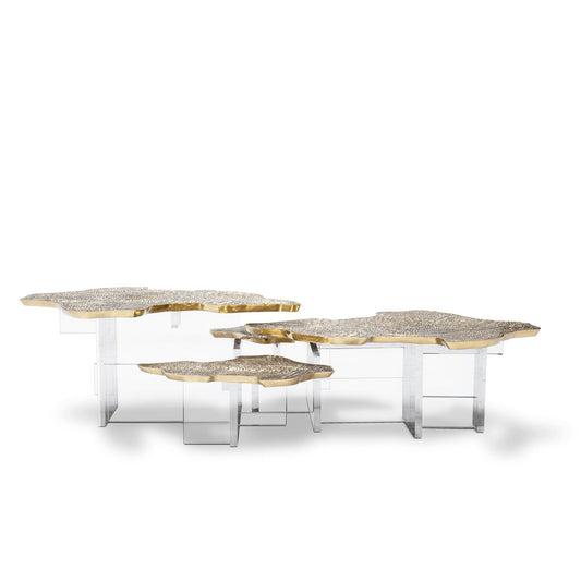 MONET - Low Metal/Wood coffee table.
