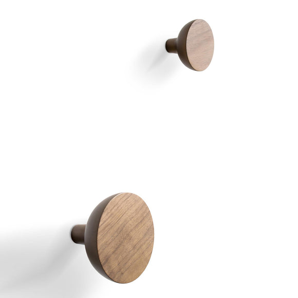 WELCOME - Wall-mounted wooden coat rack