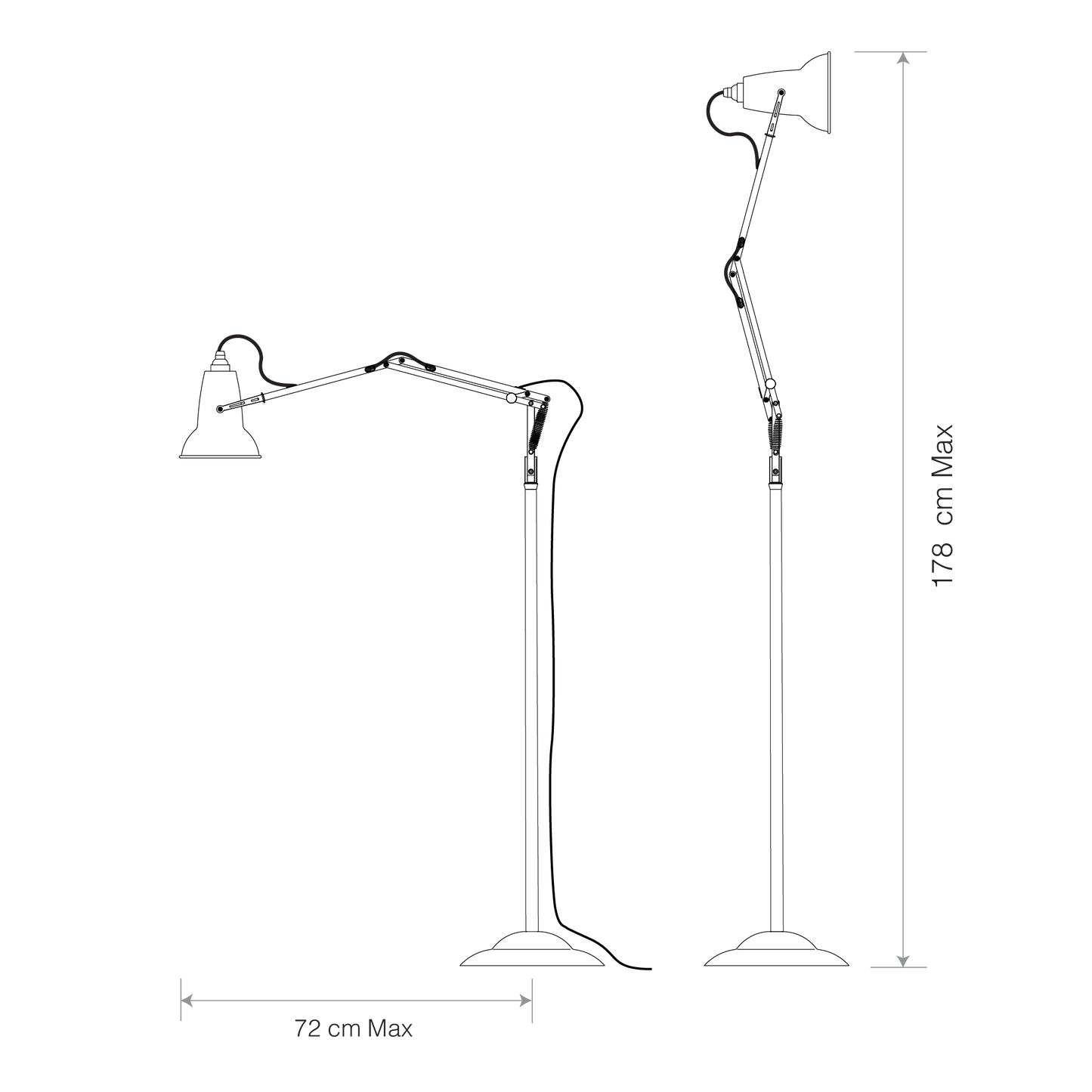 Original 1227 Floor Lamp (Request Info).