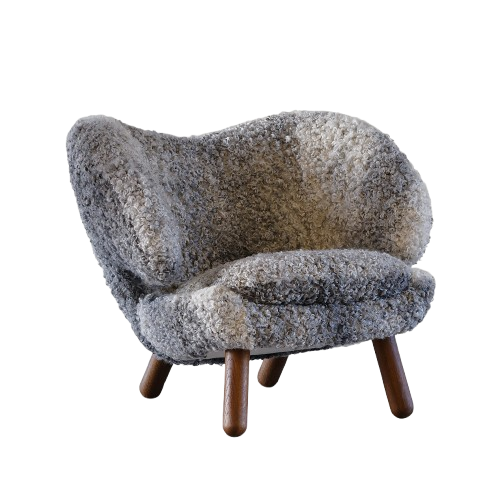 THE PELICAN CHAIR | GOTLAND SHEEPSKIN (Without Buttons) (Copy)