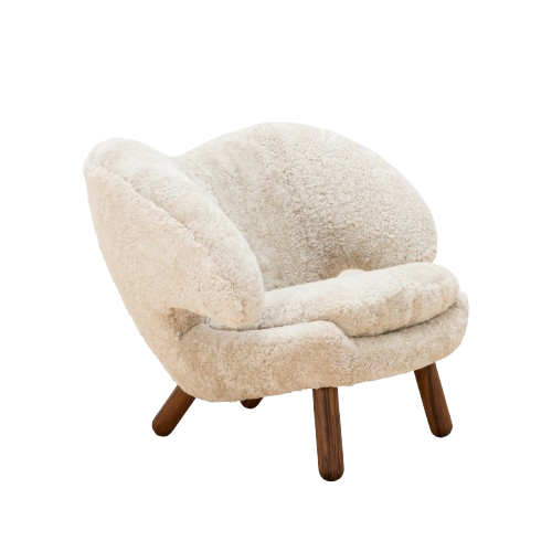 THE PELICAN CHAIR | SHEEPSKIN (Without Buttons) (Copy)