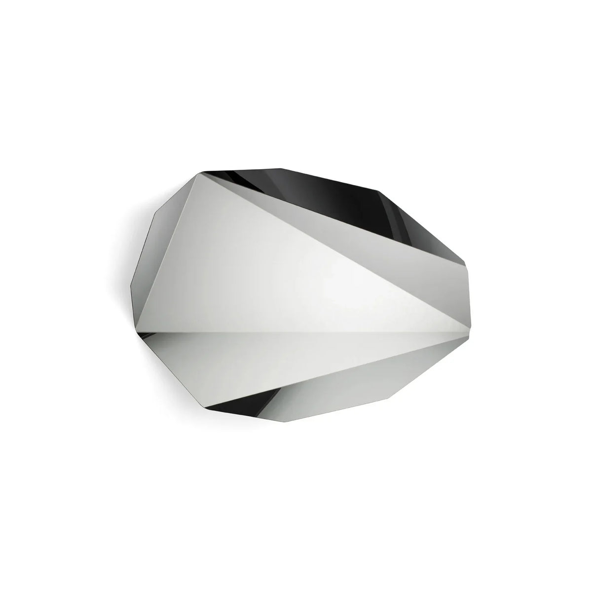 PIEGA - Wall-mounted stainless steel mirror