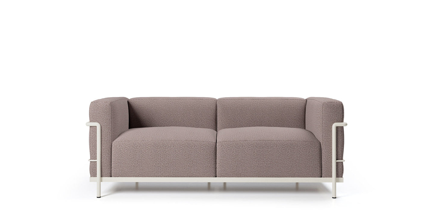 LC3 Outdoor - Outdoor 2-seater sofa.