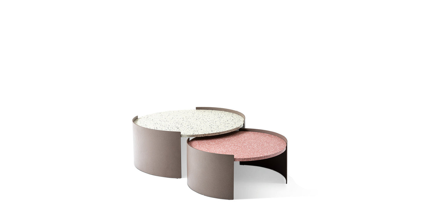 Bowie - Outdoor Round Coffee Table.
