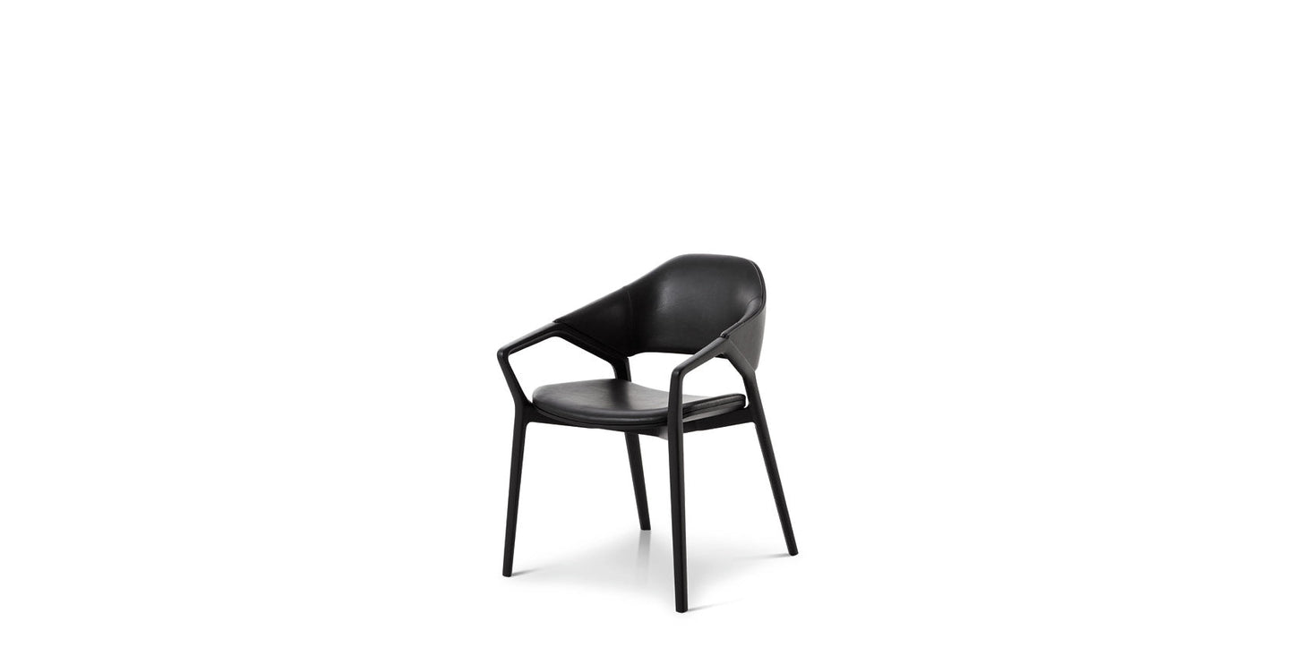 ICO fabric armchair.