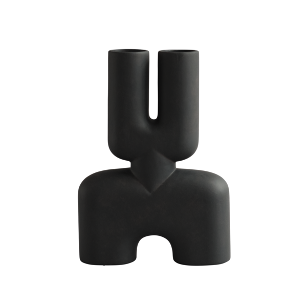 Cobra Double Medio - Ceramic Vase.
