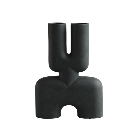 Cobra Double Medio - Ceramic Vase.