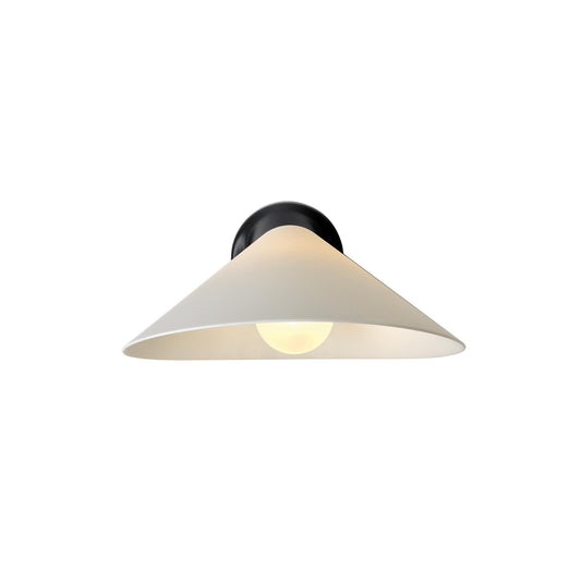 DCWéditions Plume SW Wall Lamp Black/ Porcelain