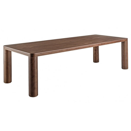 SANSIRO - Walnut dining table.