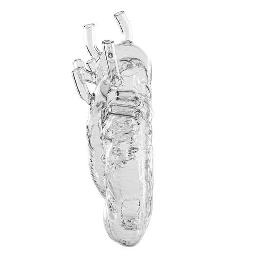 Love in Bloom Heart - Glass Vase