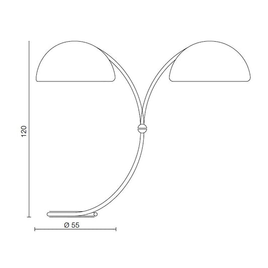 SERPENTE - Floor lamp.