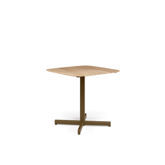 Shine Square table teak top 79x79 (Request Info).