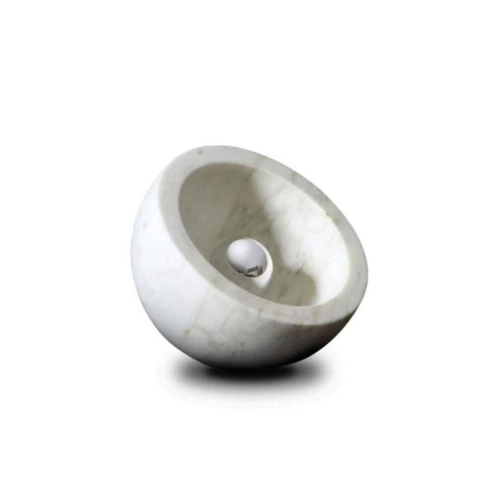 TSUKI - LED marble floor lamp.