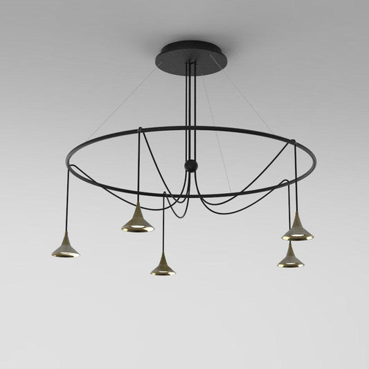 Unterlinden Chandelier Ring Suspension Lamp (Request Info).