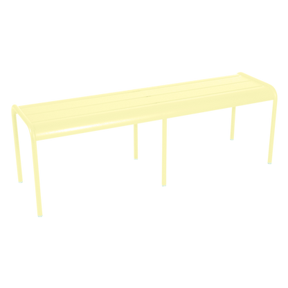 Luxembourg 3/4-Seater Bench by Fermob #FROSTED LEMON