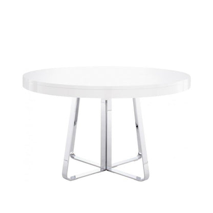AVA - Extending round porcelain stoneware dining table (Request Info).