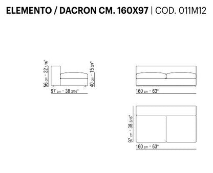 [Spareparts] GROUNDPIECE Sectional Sofas' replacement cover