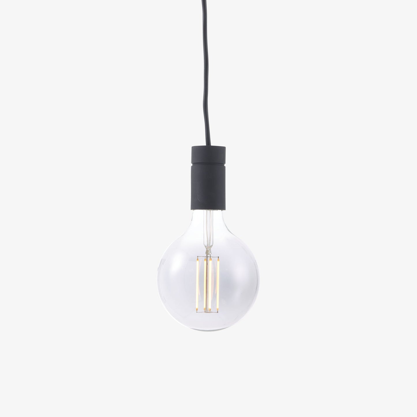 CYLINDER - LED glass pendant lamp.