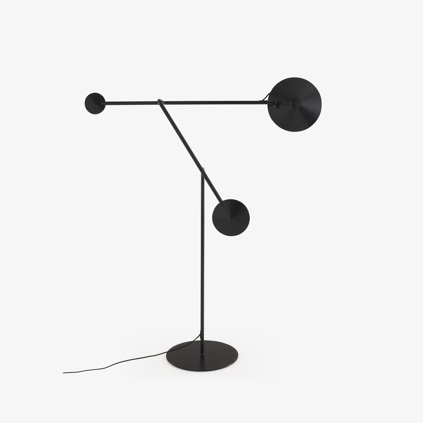 CINETIQUE - LED adjustable steel floor lamp.