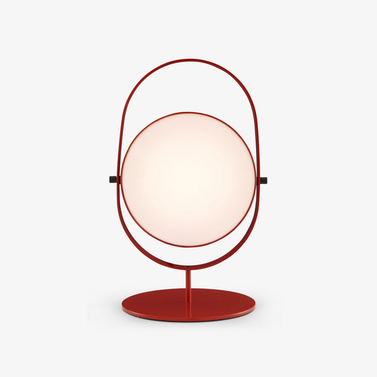 HEADLIGHT - LED adjustable metal table lamp.