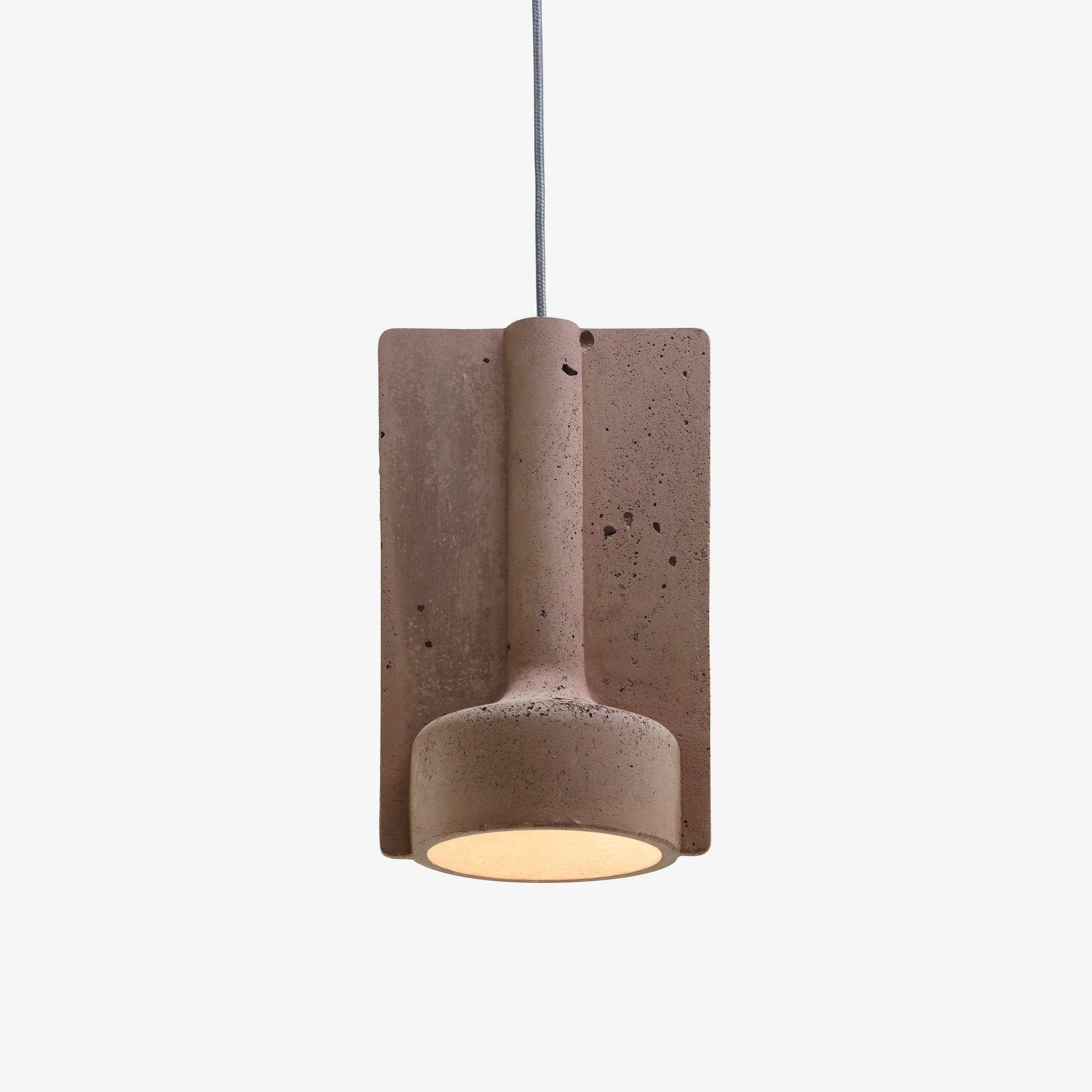 MOLD - LED cement pendant lamp.