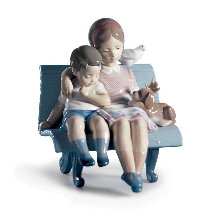 Surrounded By Love Children Figurine by Lladró