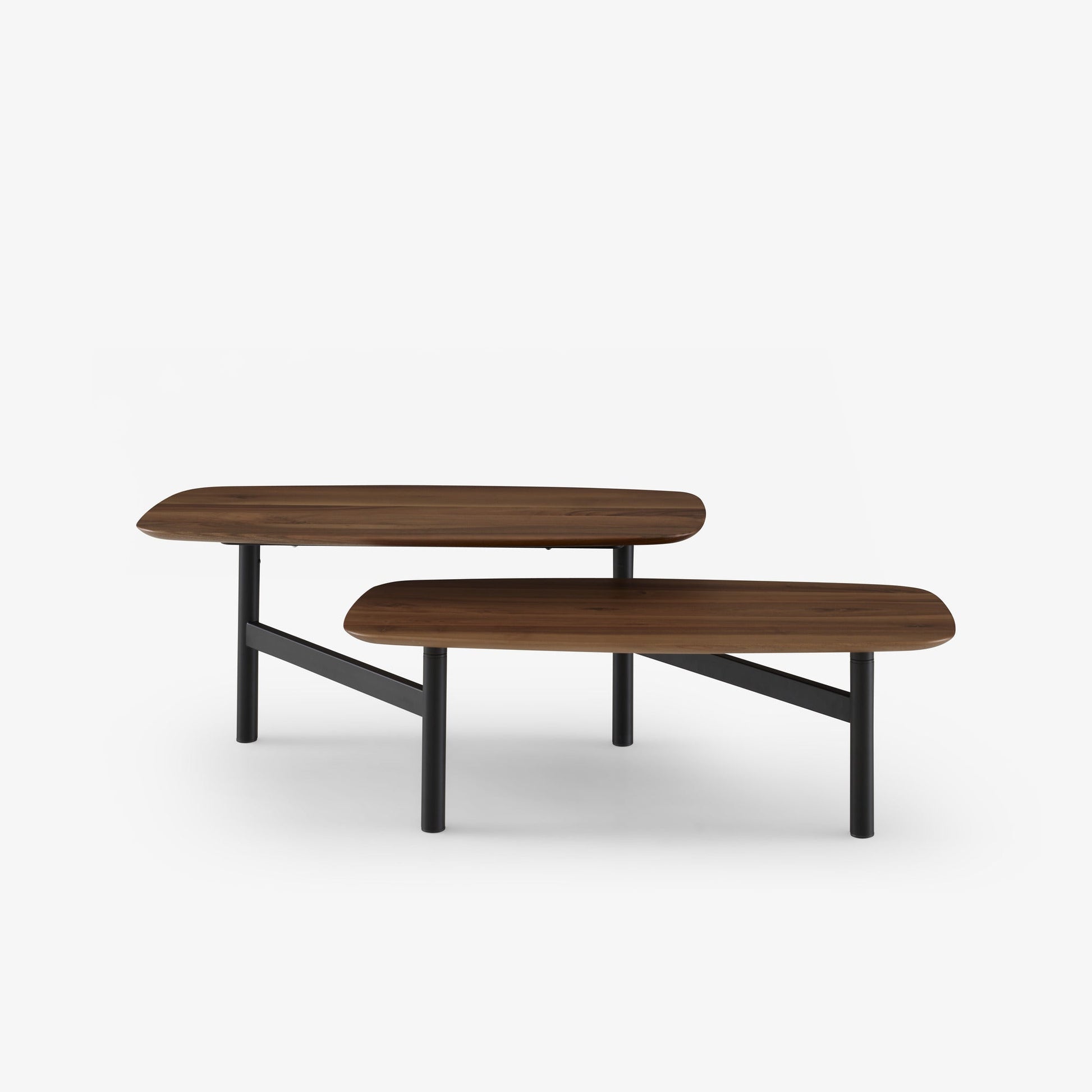 PANTOGRAPHE - Wooden coffee table.