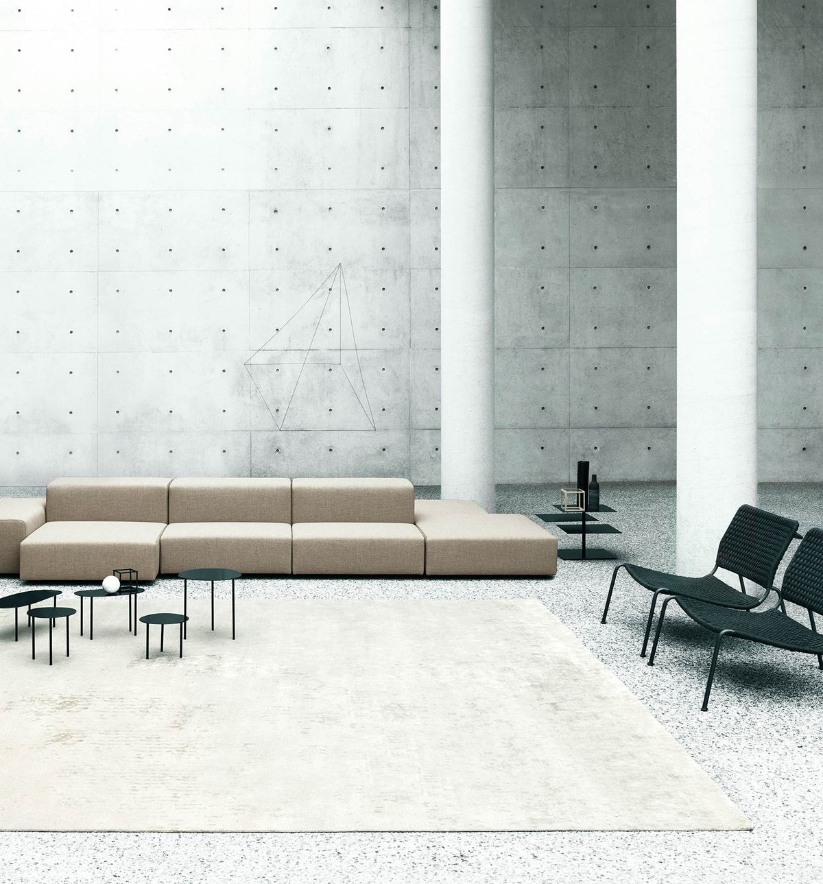 EXTRA WALL - Modular component (base, armrest, backrest)