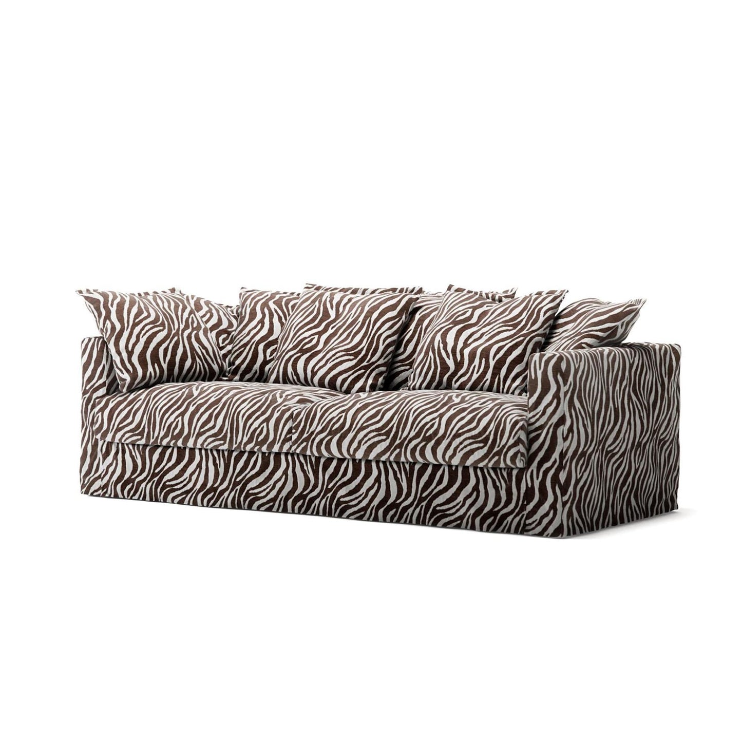 Decotique Le Grand Air 3-Seater Sofa Zebra/Brown/White