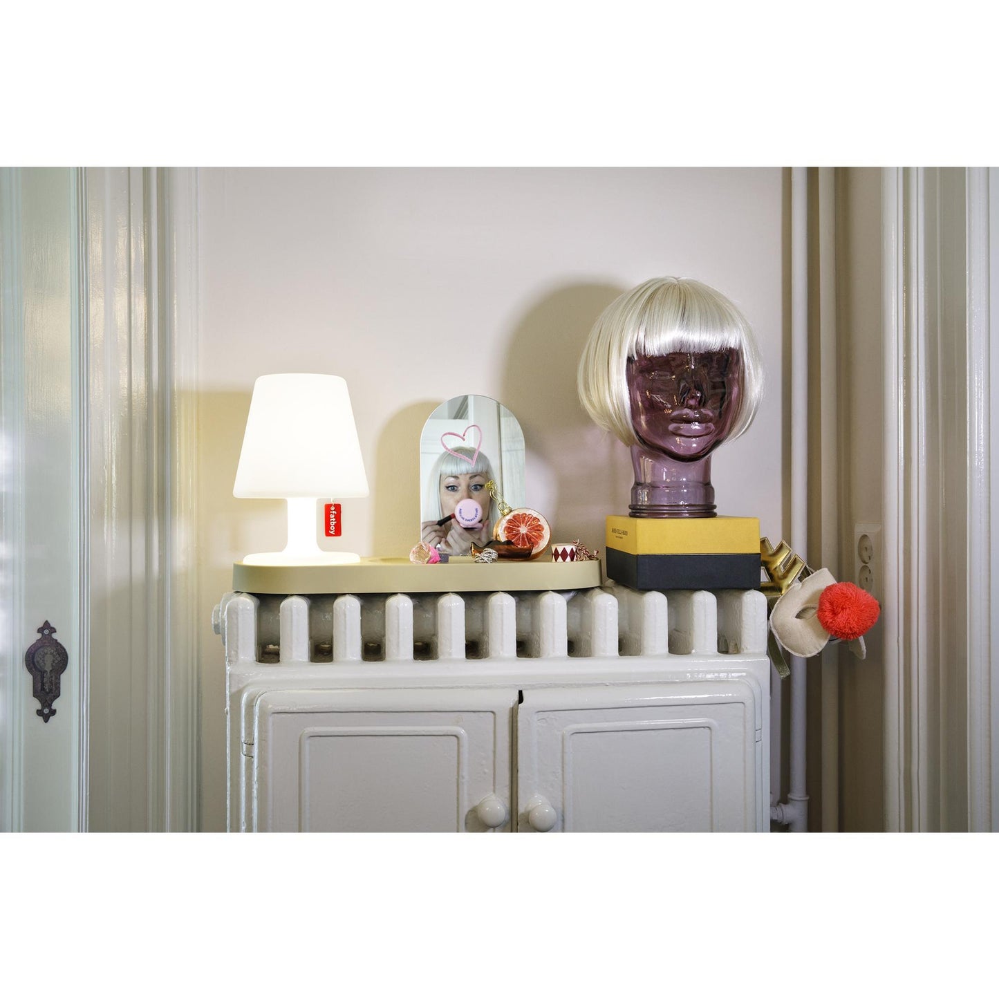 Fatboy Edison The Petit + Residence Portable Lamp Light Gray