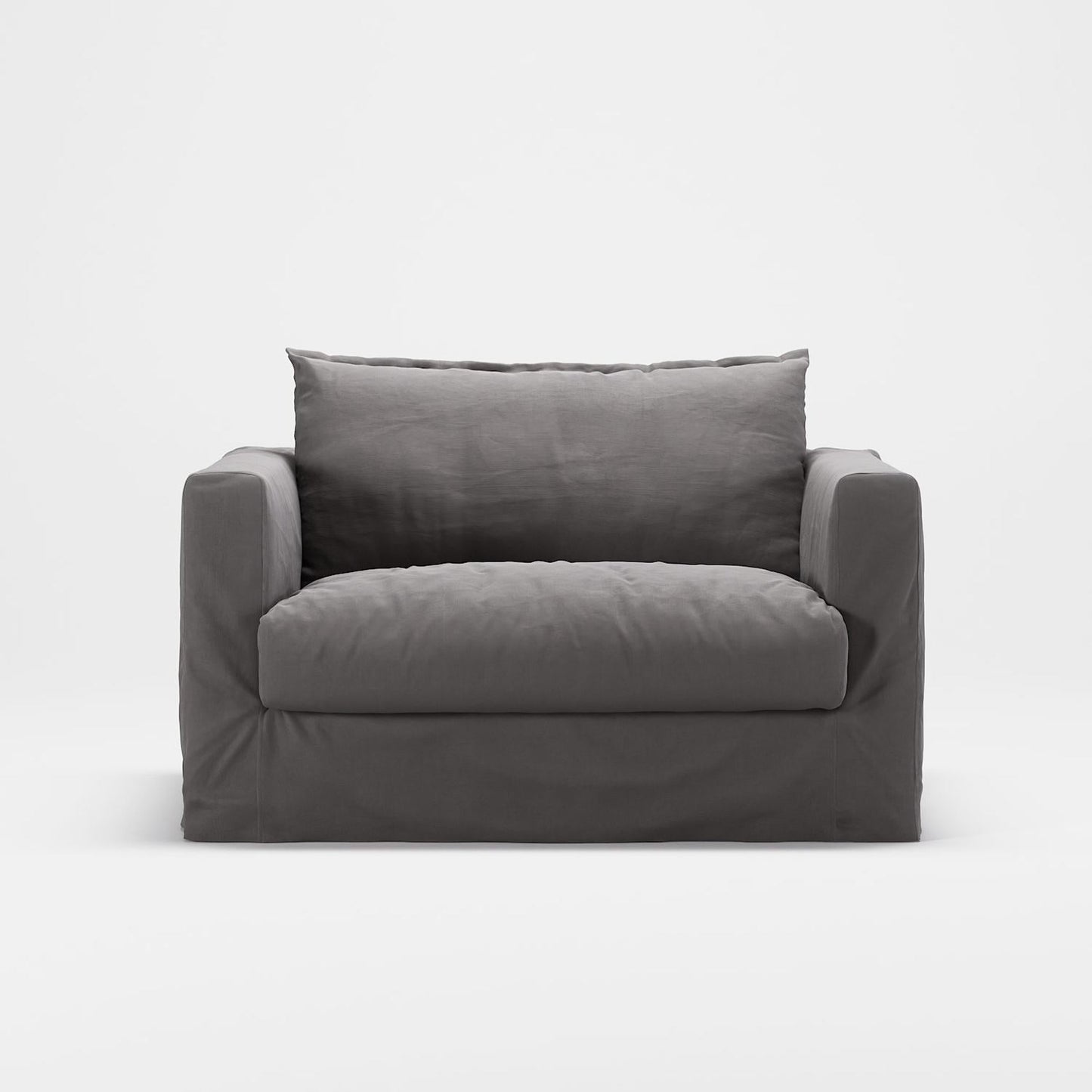 Decotique Le Grand Air Nou Love Seat Armchair Grey