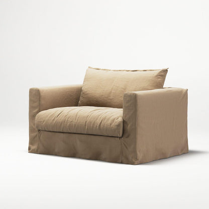 Decotique Le Grand Air Nou Love Seat Armchair Desert Sand