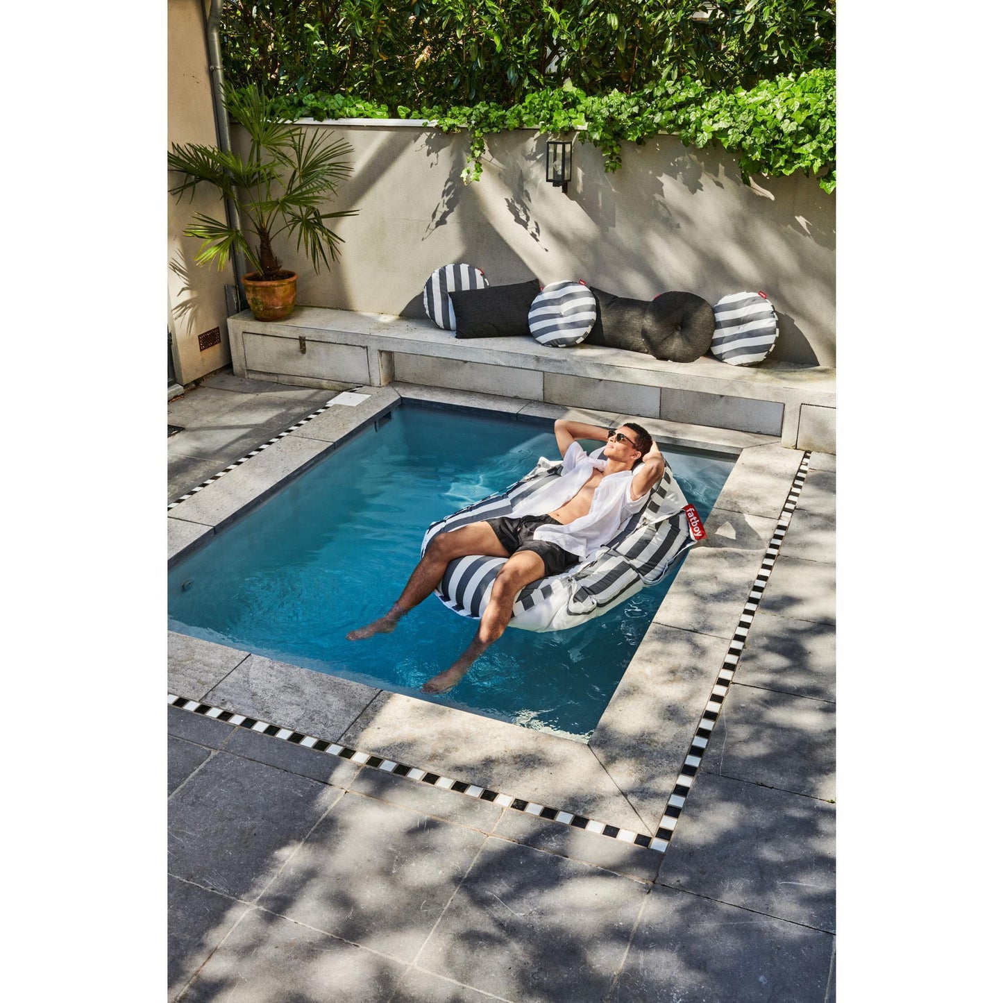 Fatboy Original Floatzac Beanbag Gray Taupe
