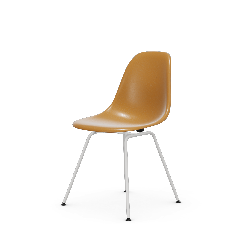 Eames Fiberglass Side Chair DSX (without upholstery).