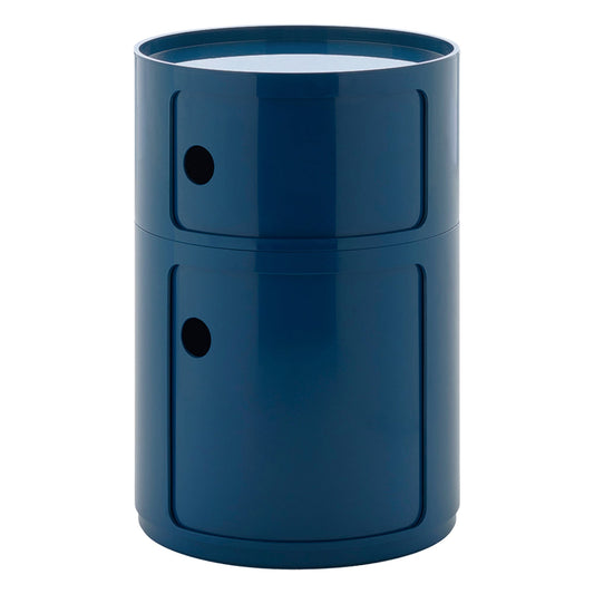 Componibili Big storage unit, 2 modules, blue