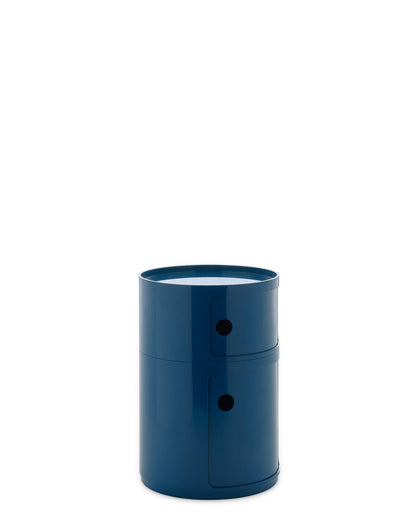 Componibili Big storage unit, 2 modules, blue