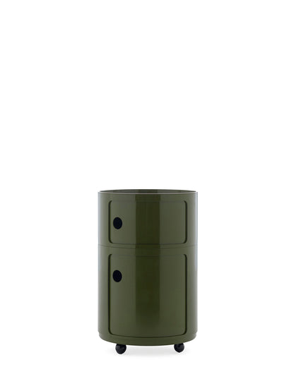 Componibili Big storage unit, 2 modules, green