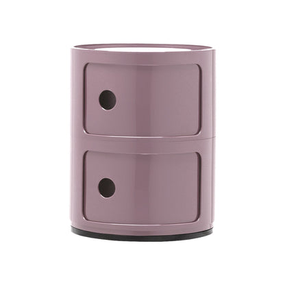 Componibili storage unit, 2 modules, mauve