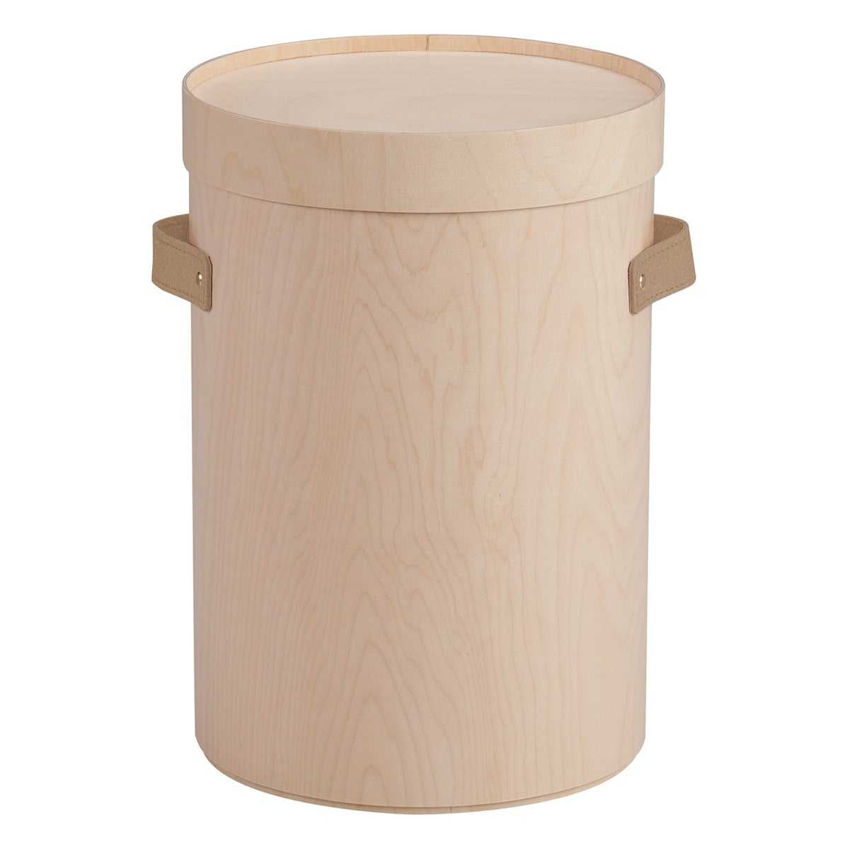 Aski M storage box, lacquered birch