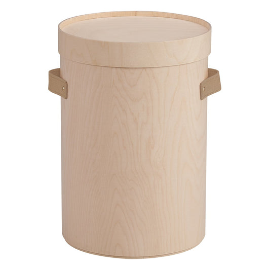 Aski M storage box, lacquered birch