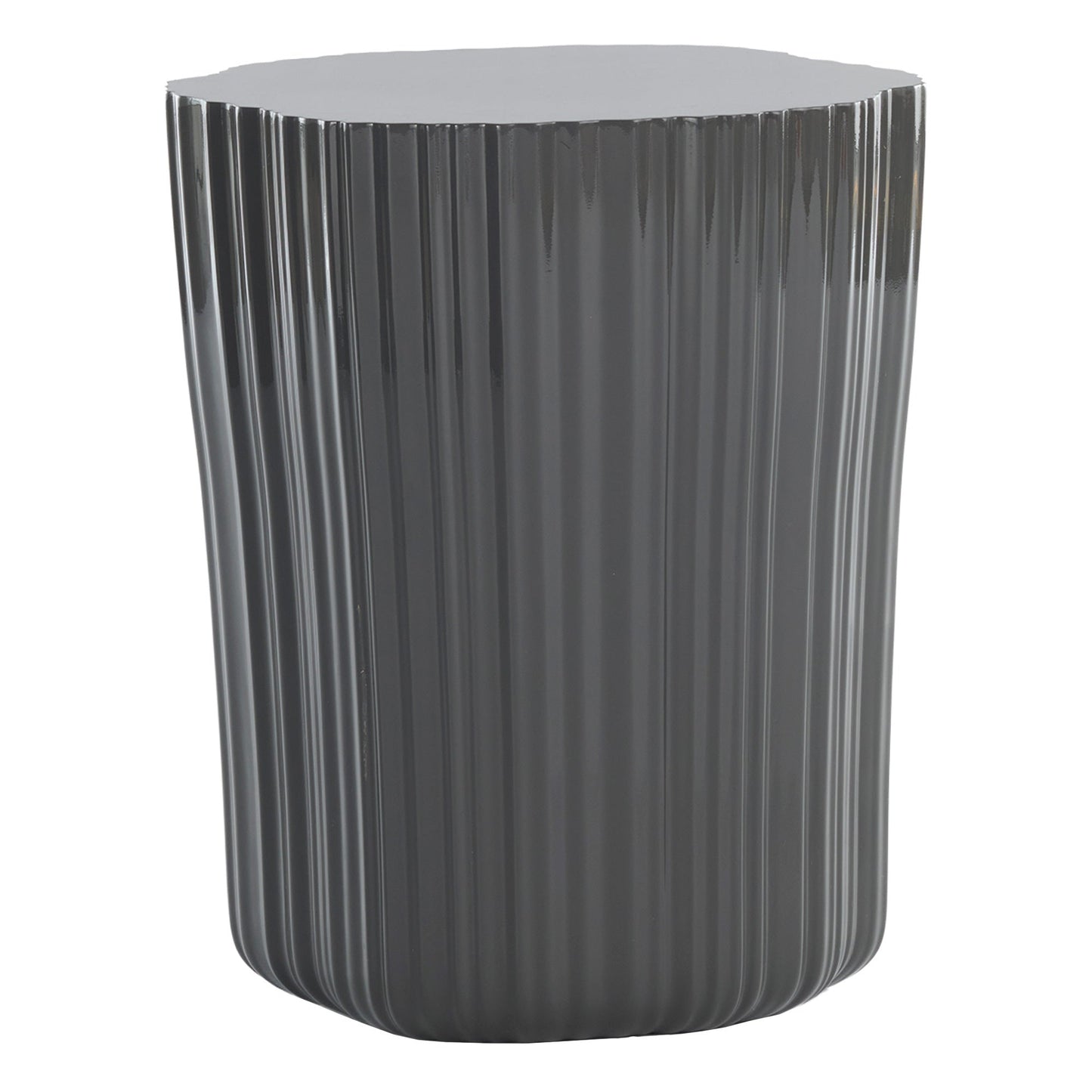 Corteza side table, charcoal