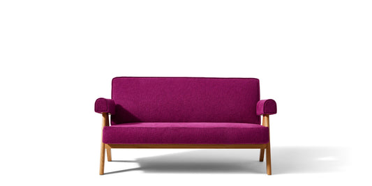 Capitol Complex Fabric Sofa.