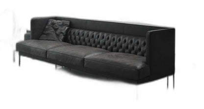 LIPP - Bed with tufted headboard