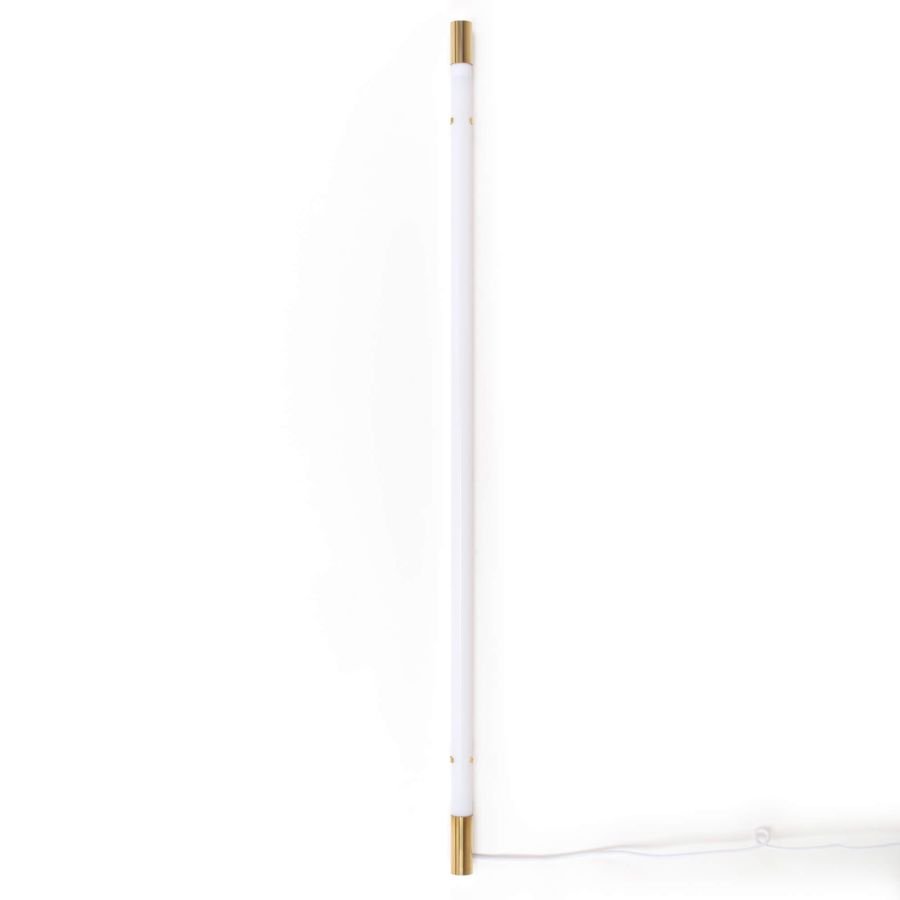 Linea Golden End - LED Floor/Wall Lamp