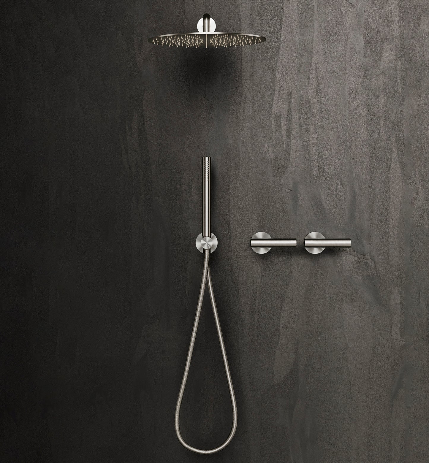 CILINDRO - Stainless steel shower set by Falper