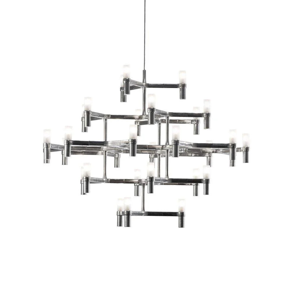 CROWN MAJOR - Die cast aluminium chandelier.