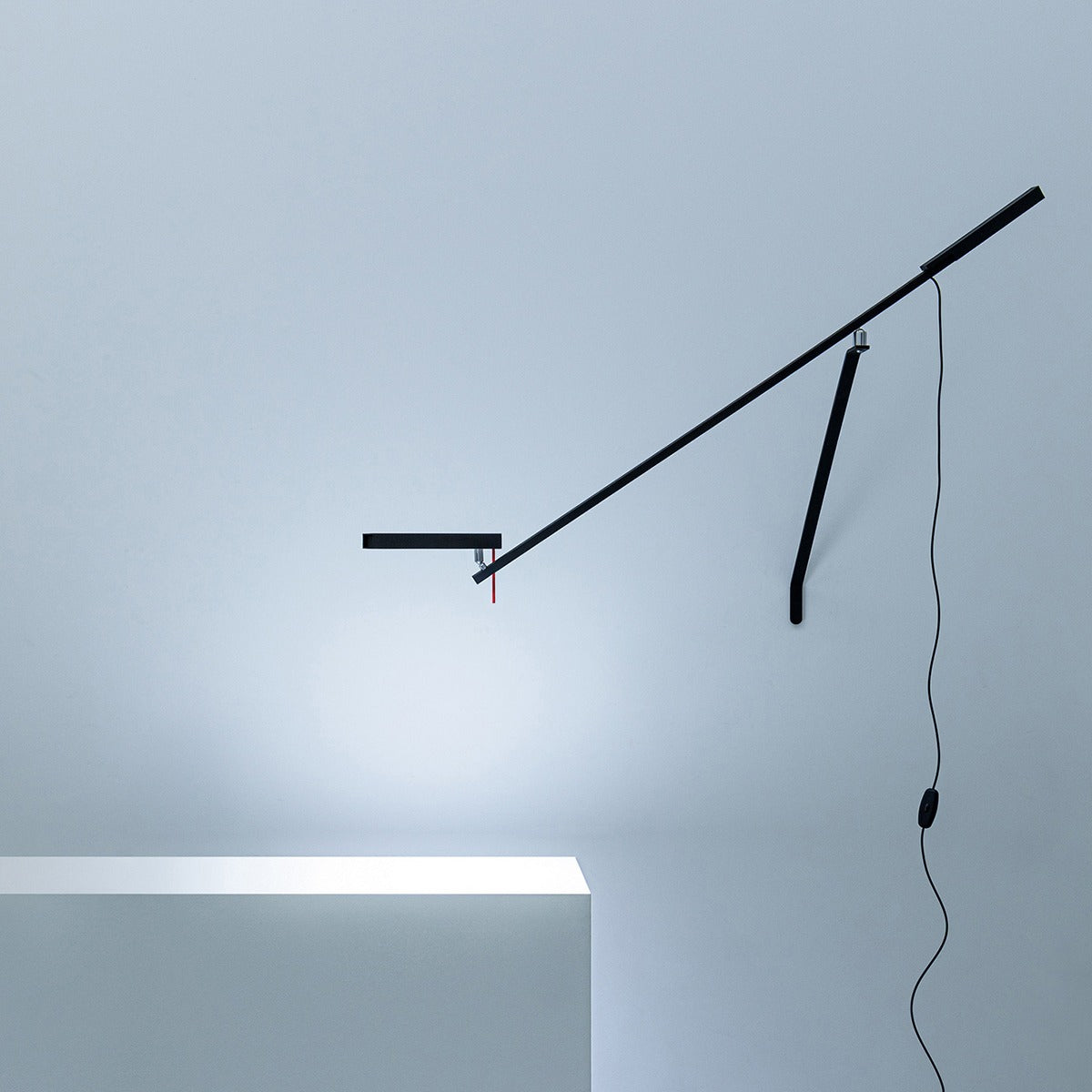 MORSETTO P - LED adjustable metal wall lamp.