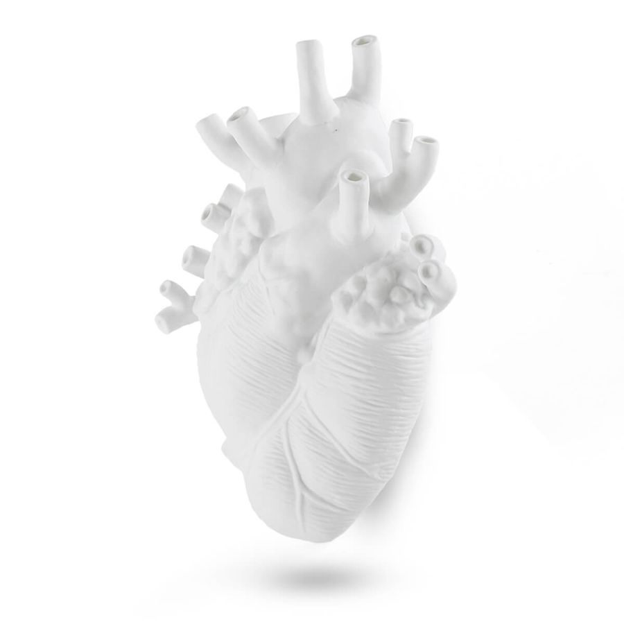 Love in Bloom Giant Heart - Fiberglass Vase