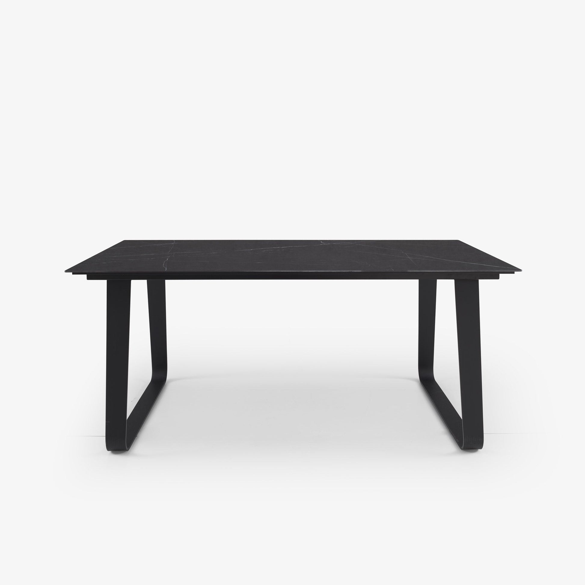 VILNA - Rectangular porcelain stoneware dining table.